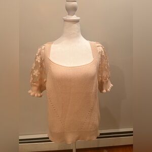 Industry short sleeve Sweater | XL | Blush Pink